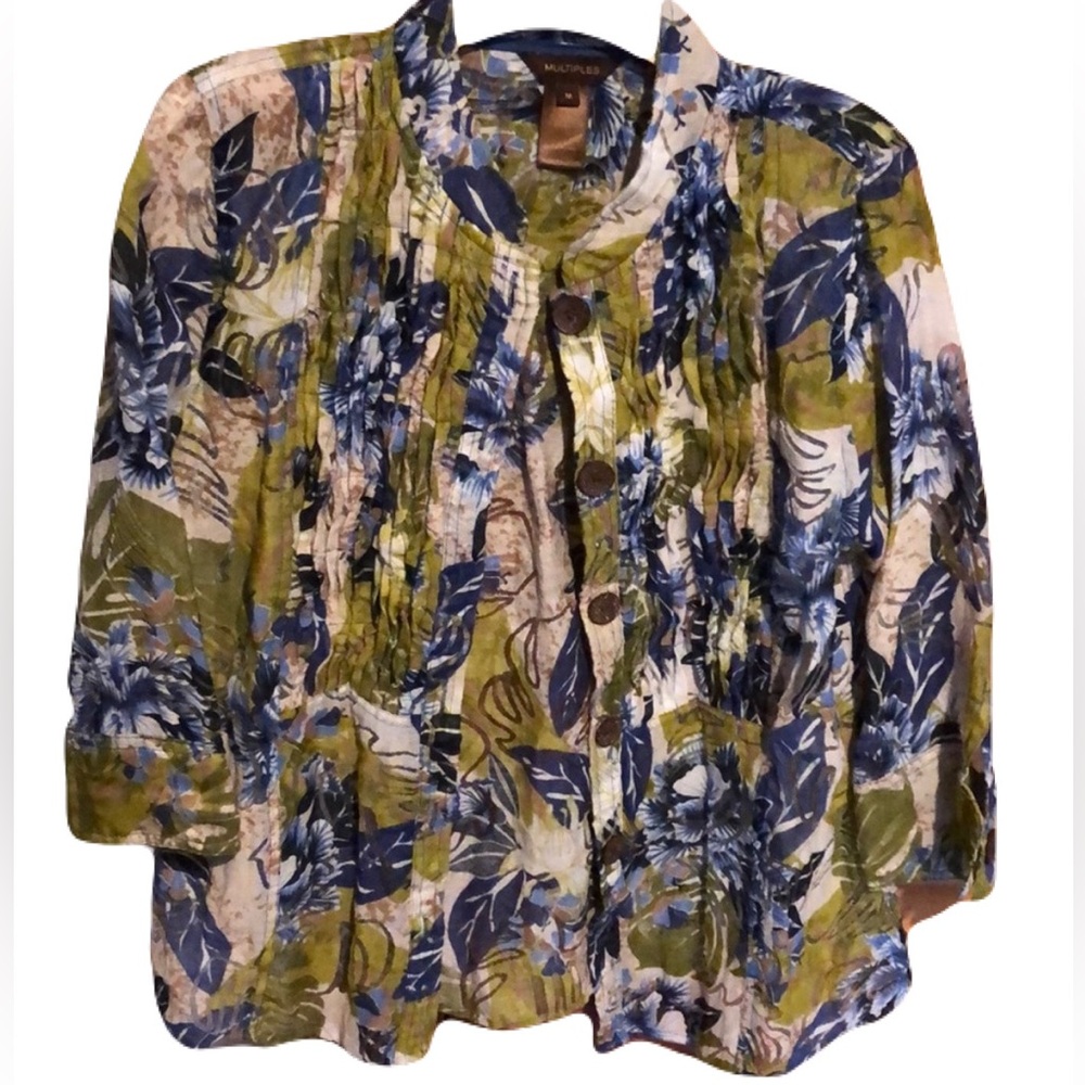 Multiples Floral Lightweight jacket